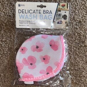Delicate Bra Wash Bag - Pink Floral